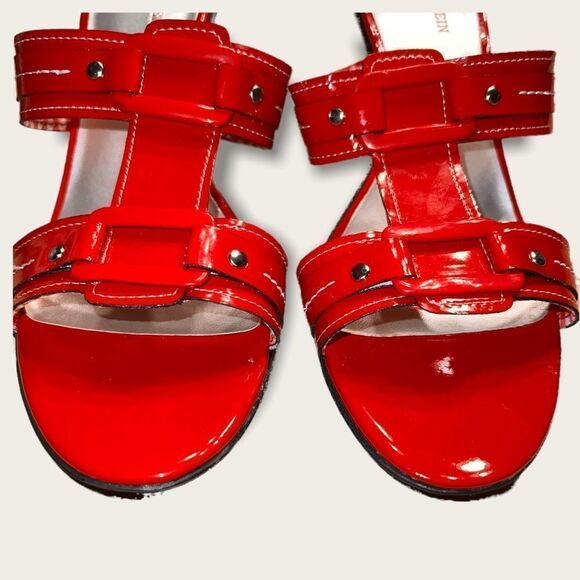 NWOT AK Anne Klein iflex Red Heels sz 10 - Picture 6 of 7